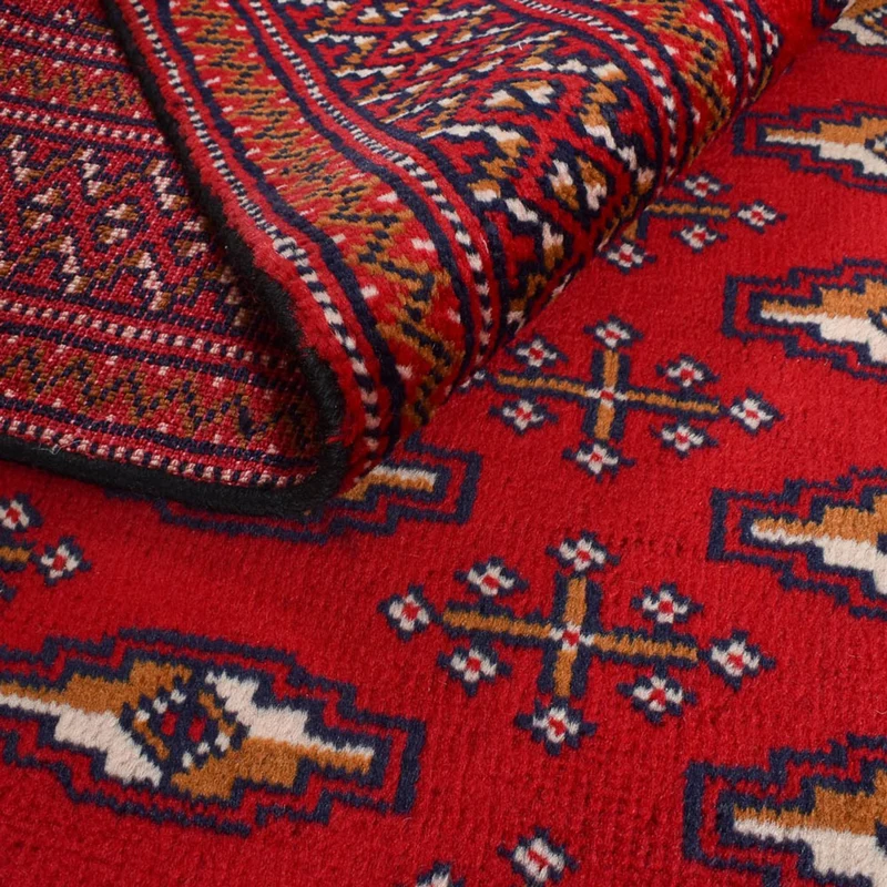 Turkaman Teppich 128x175cm - Orientteppich - rot
