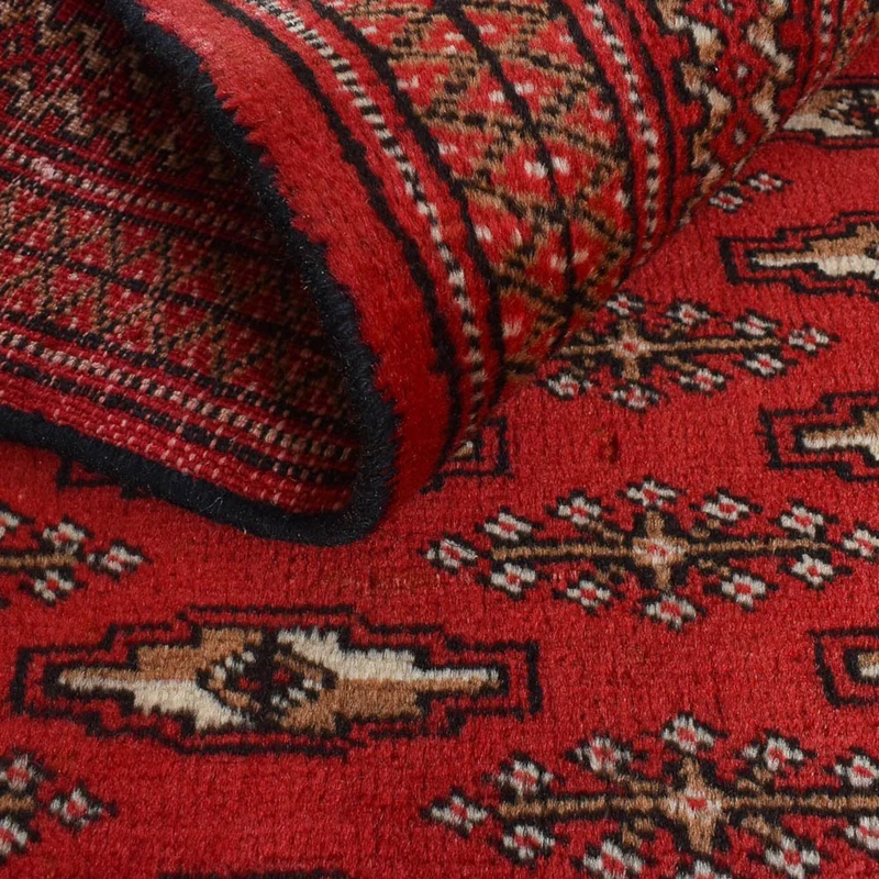 Turkaman Teppich 130x189cm - Orientteppich - rot