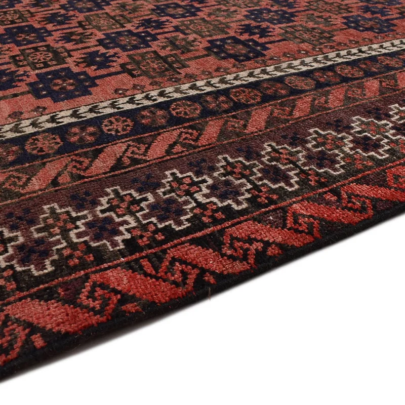Turkaman Teppich 114x219cm - Orientteppich - hellrot