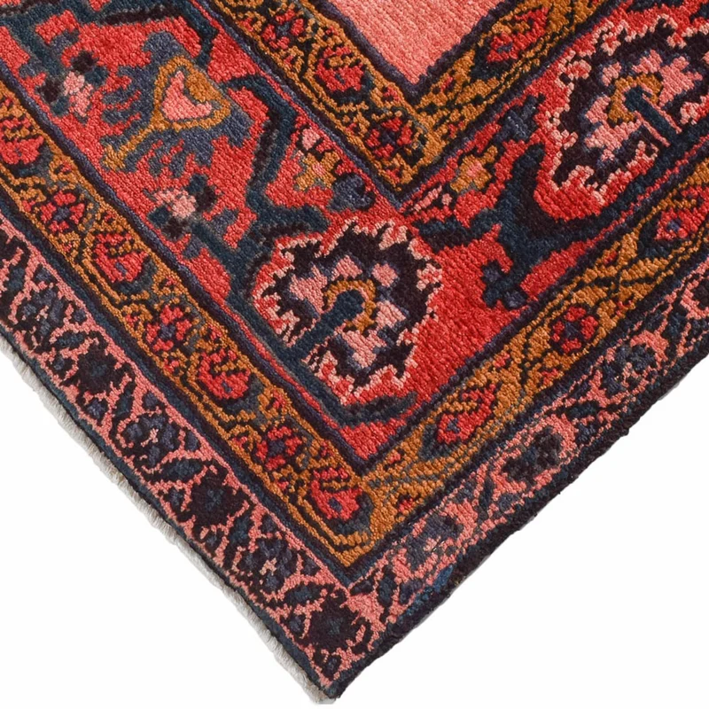Hamadan Teppich 108x190cm - Perserteppich - mehrfarbig