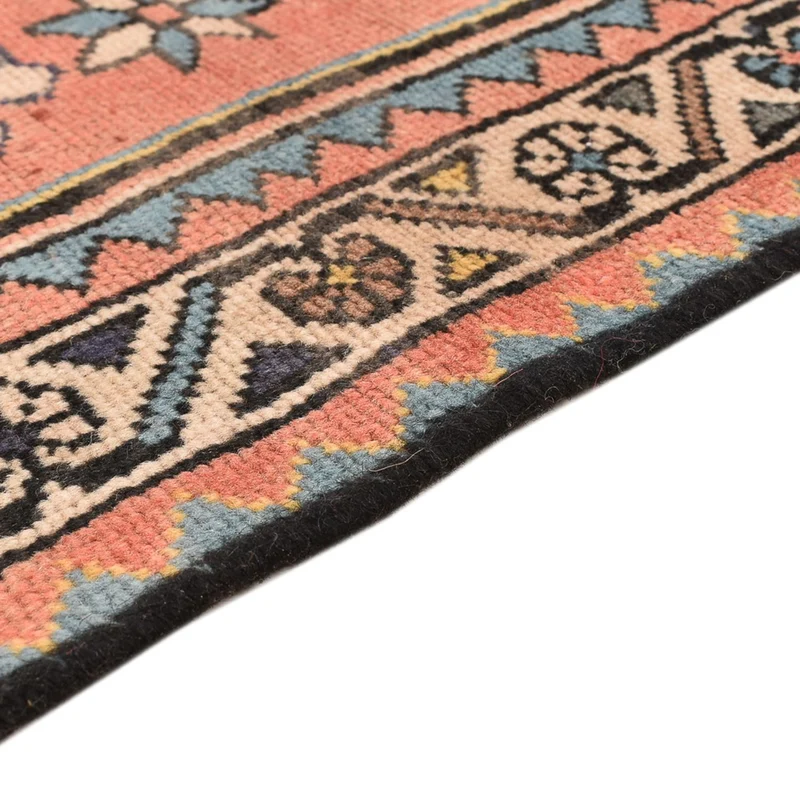 Hamadan Teppich 103x141cm - Perserteppich - hellrot