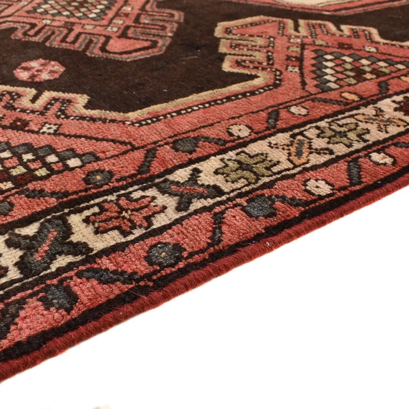 Hamadan Teppich 109x318cm - Perserteppich - terrakotta