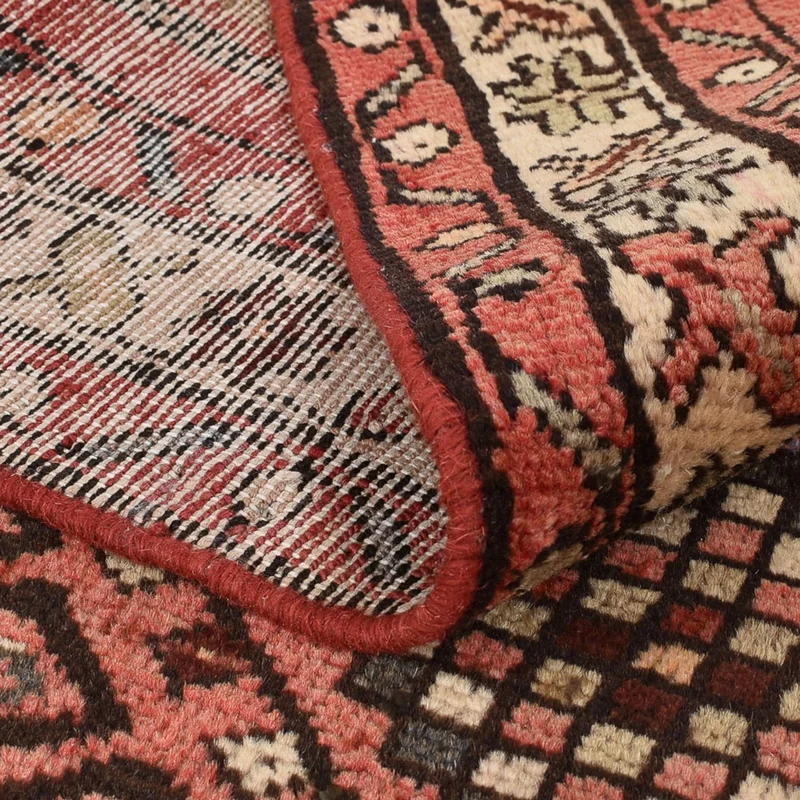 Hamadan Teppich 109x318cm - Perserteppich - terrakotta