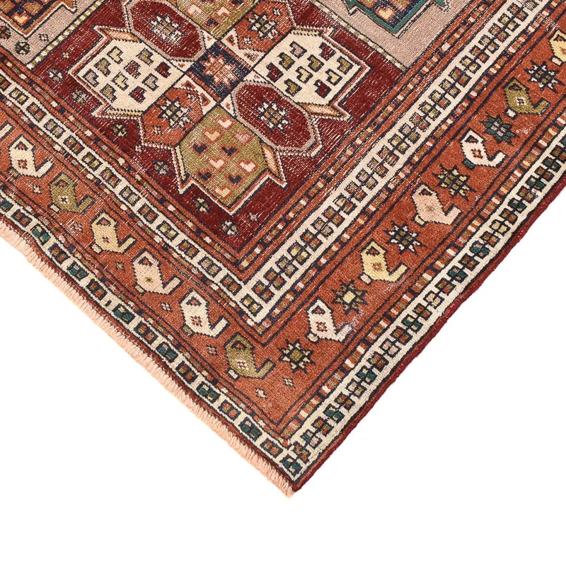 Ghoutshan Teppich 123x168cm - Perserteppich - dunkelbeige