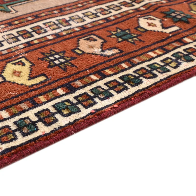Ghoutshan Teppich 123x168cm - Perserteppich - dunkelbeige