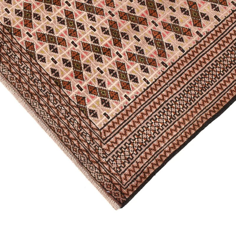 Turkaman Teppich 128x190cm - Orientteppich - hellrot
