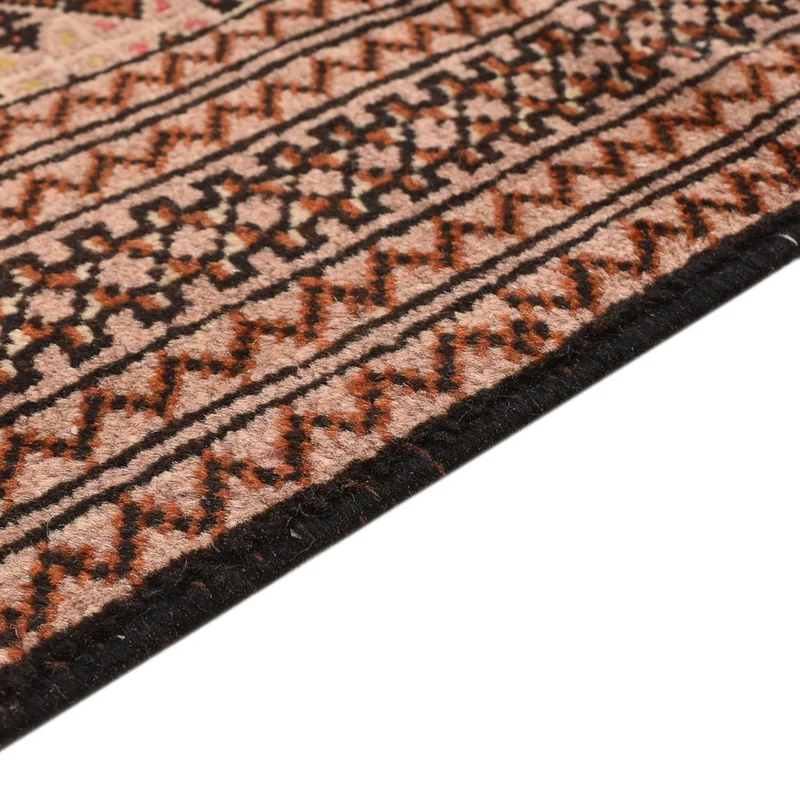 Turkaman Teppich 128x190cm - Orientteppich - hellrot