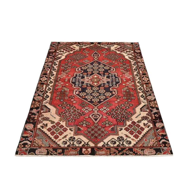 Perserteppich - Nomadic - 128 x 202 cm - rot