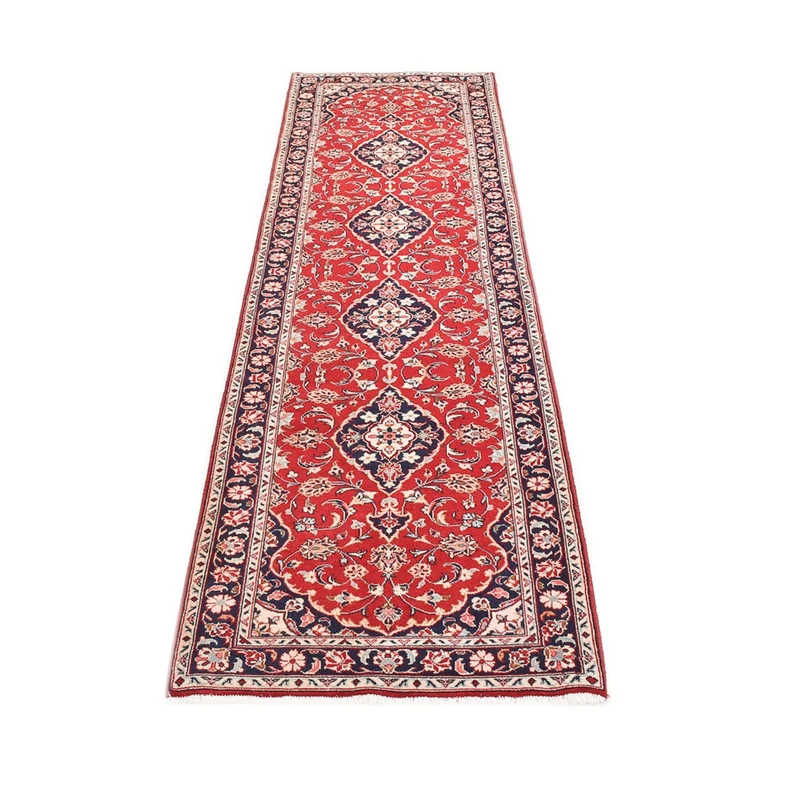 Läufer Perser - Keshan - 80 x 300 cm - rot