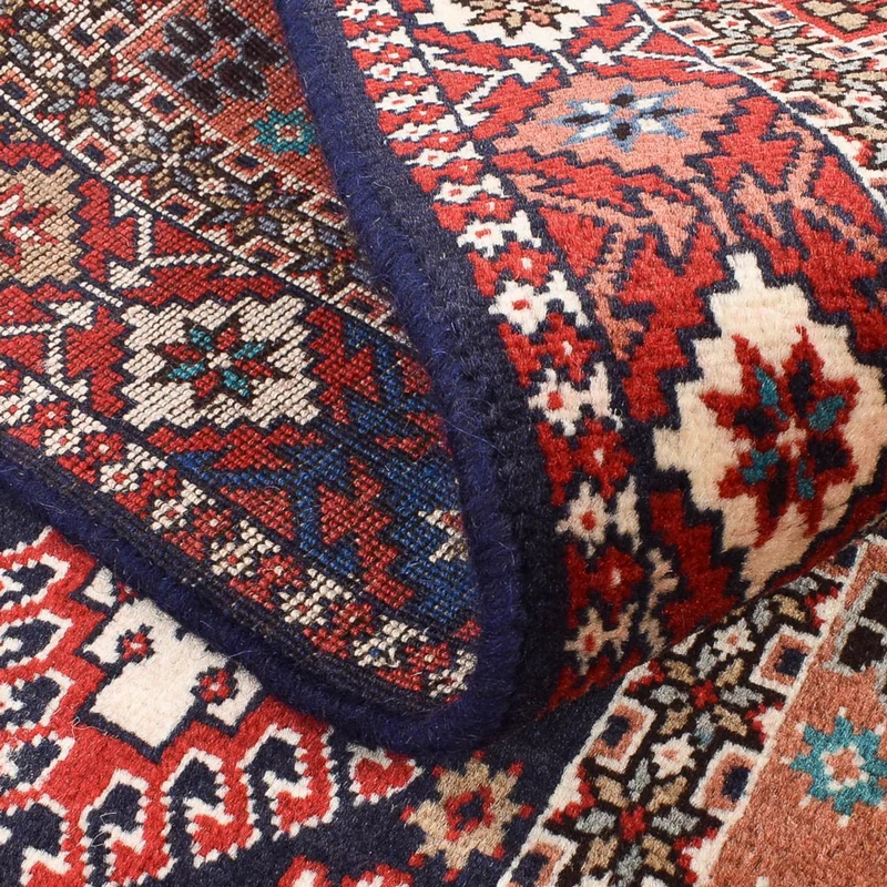Perserteppich - Nomadic - 97 x 150 cm - mehrfarbig