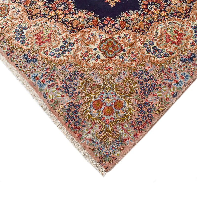 Rafsanjan Teppich 257x340cm - Perserteppich - dunkelblau