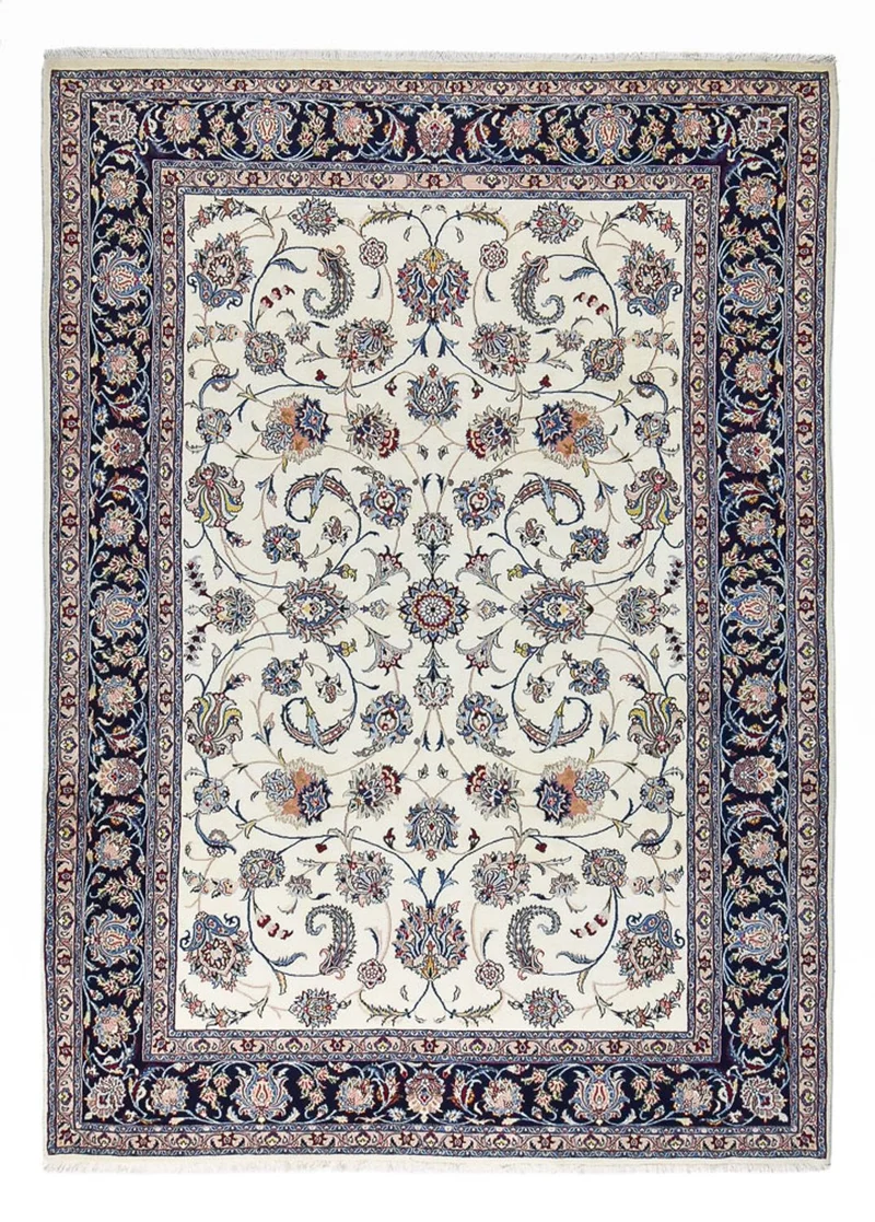 Maschad Teppich 238x344cm - Perserteppich - creme
