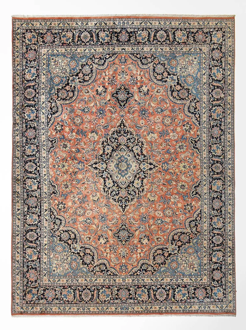 Maschad Teppich 290x390cm - Perserteppich - hellrot