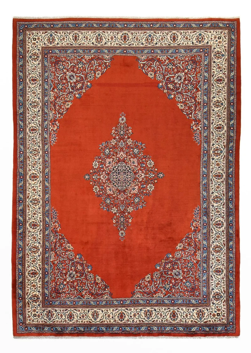 Sarough Teppich 272x384cm - Perserteppich - rot
