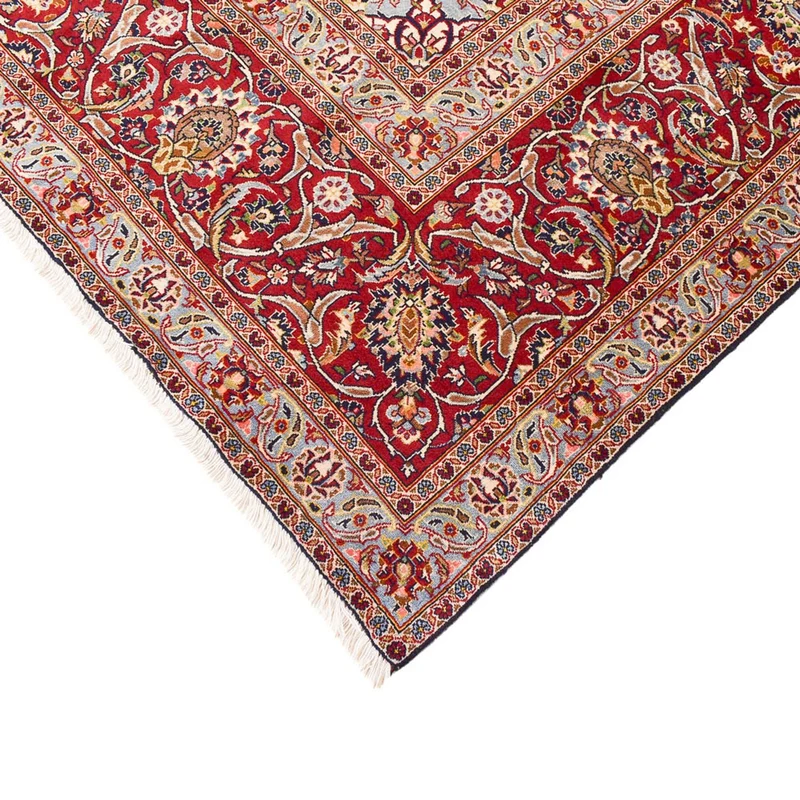 Keshan Teppich 302x389cm - Perserteppich - dunkelblau