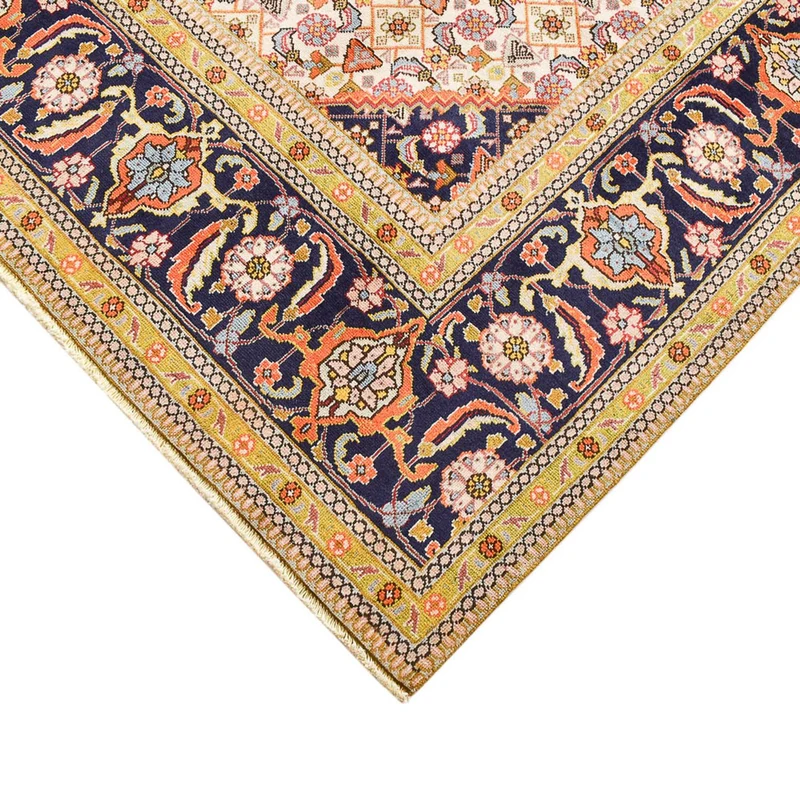 Täbriz Teppich 197x306cm - Perserteppich - orange