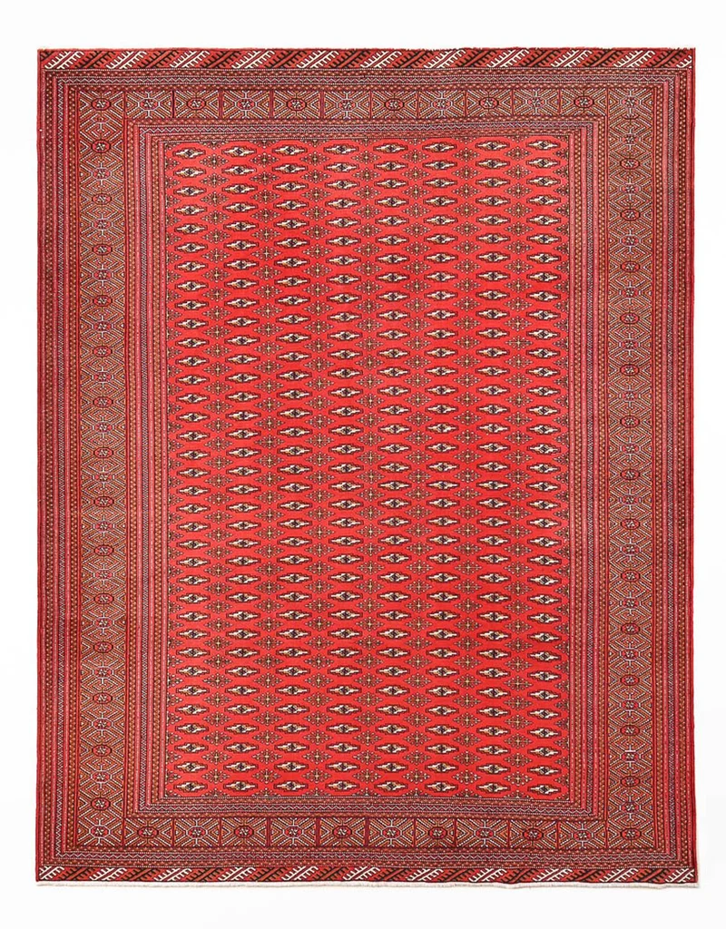 Turkaman Teppich 259x340cm - Orientteppich - rot