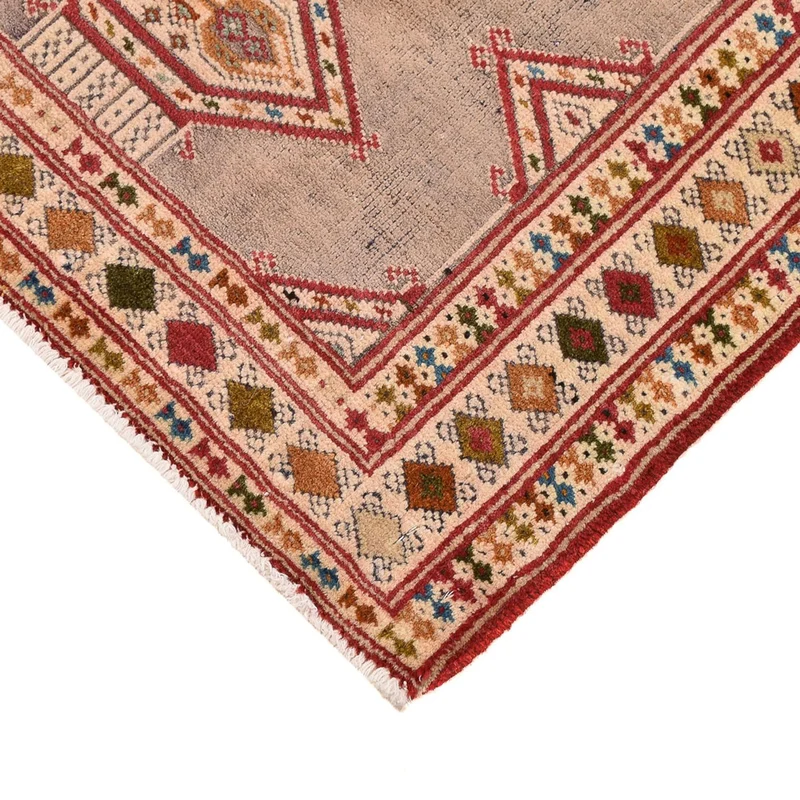 Turkaman Teppich - 64 x 79 cm - rosa