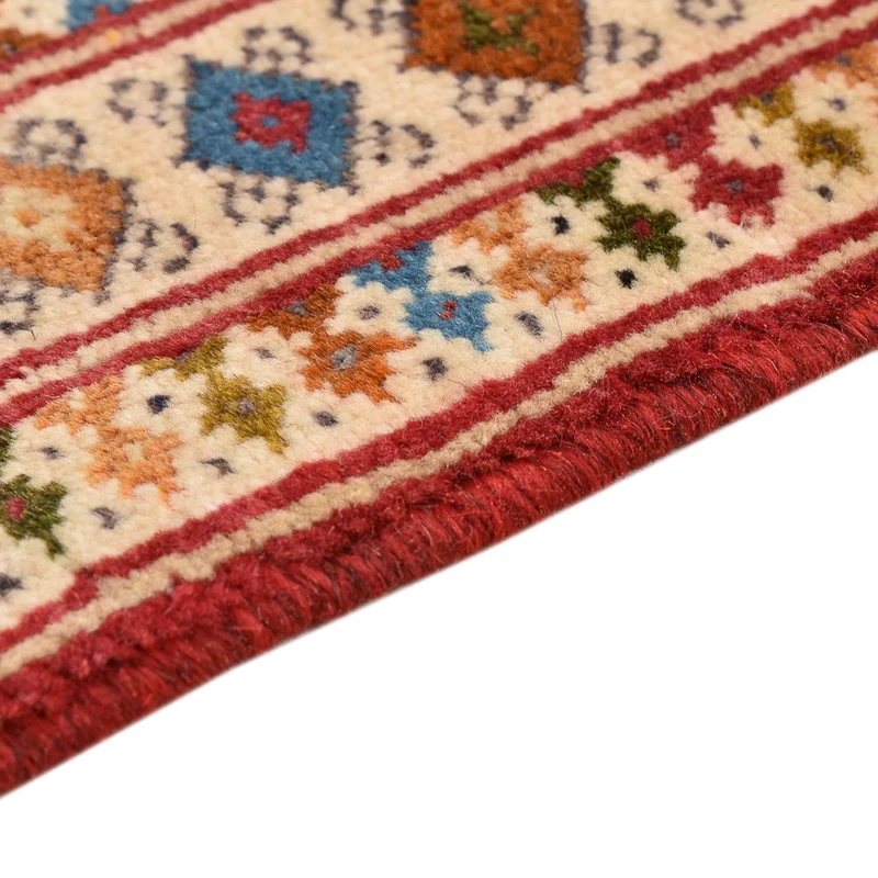 Turkaman Teppich - 64 x 79 cm - rosa