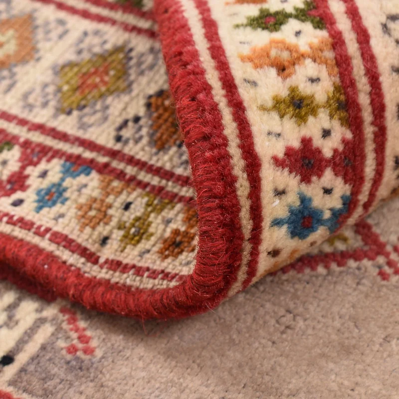 Turkaman Teppich - 64 x 79 cm - rosa