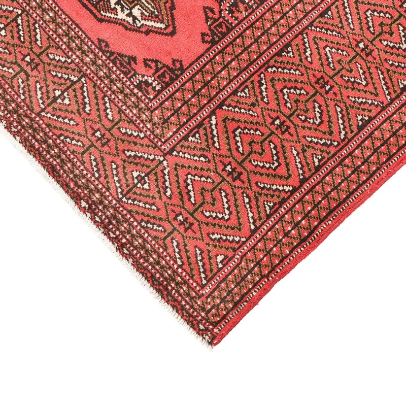 Turkaman Teppich 98x144cm - Orientteppich - rot