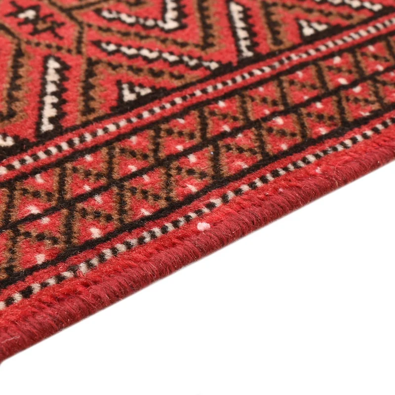 Turkaman Teppich 98x144cm - Orientteppich - rot