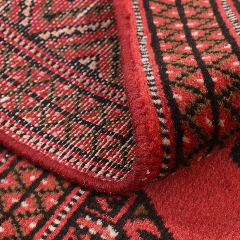 Turkaman Teppich 98x144cm - Orientteppich - rot