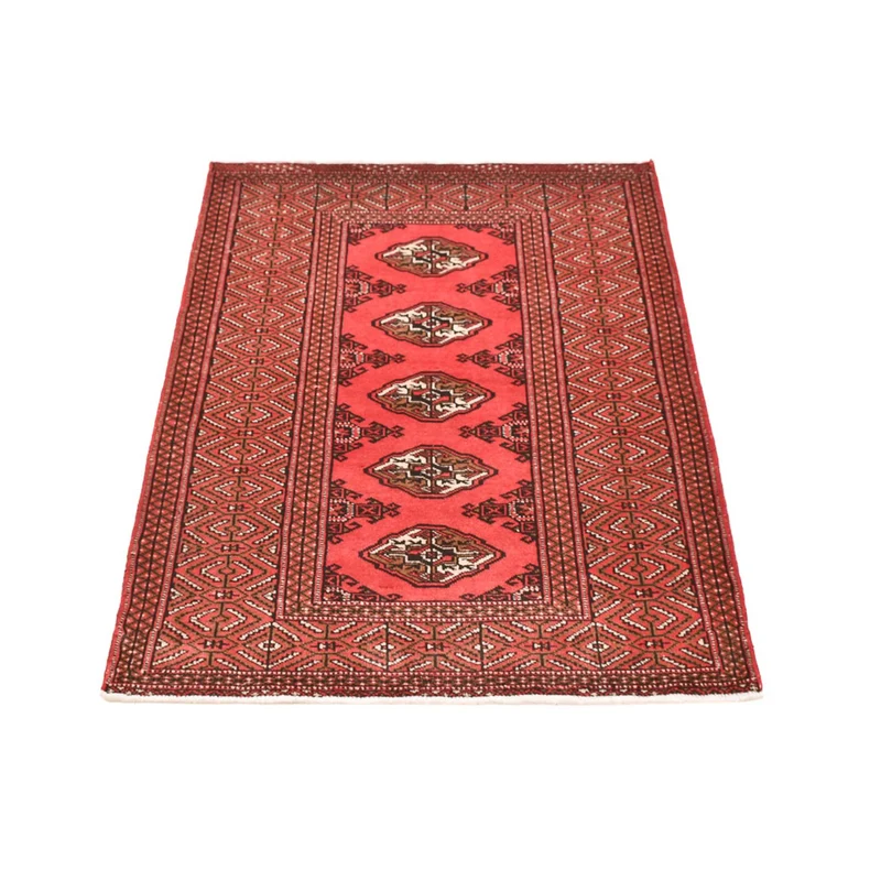 Turkaman Teppich 98x144cm - Orientteppich - rot