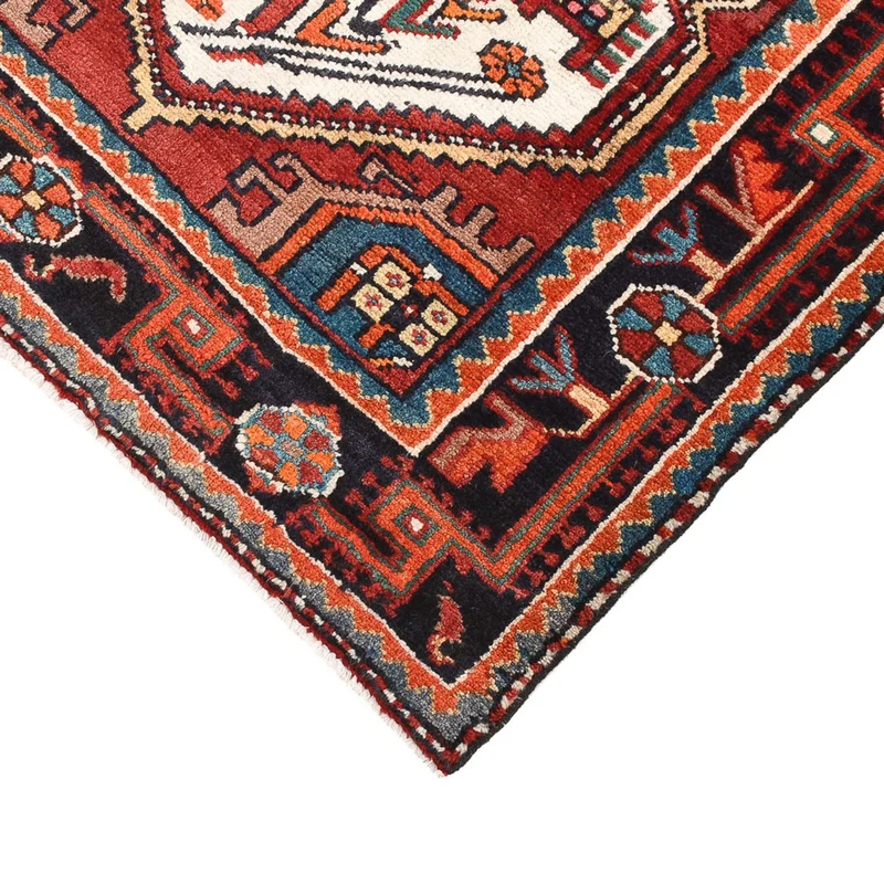 Touiserkan Teppich 93x142cm - Perserteppich - mehrfarbig