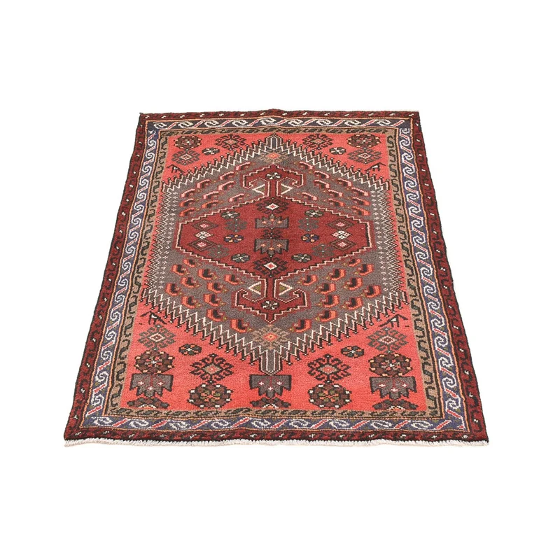 Bidjar - Zanjan Teppich 96x136cm - Perserteppich - hellrot