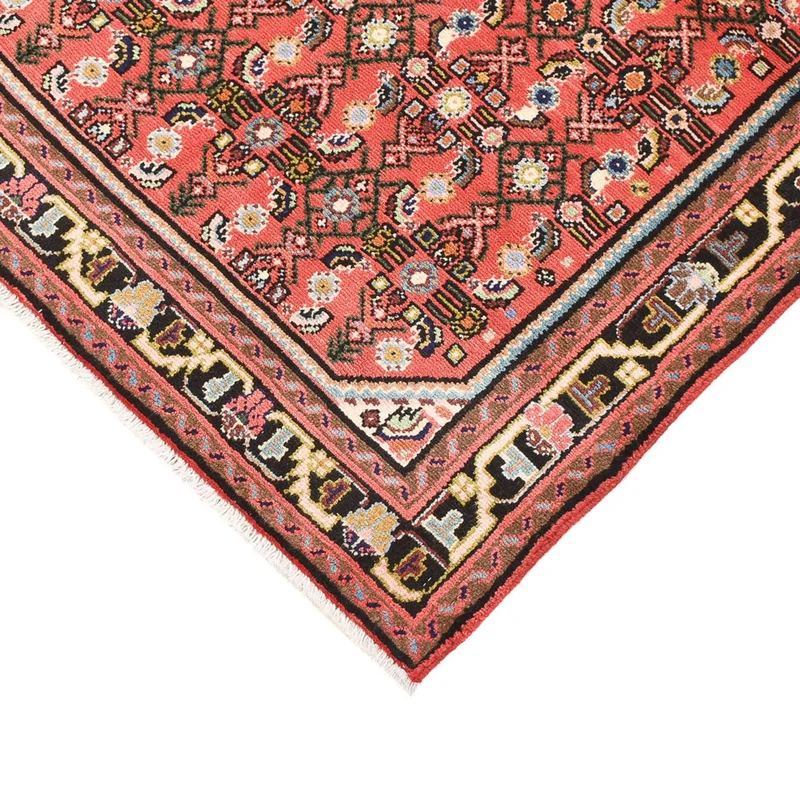Perserteppich - Nomadic - 109 x 143 cm - hellrot