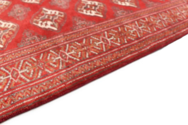 Turkaman Teppich 115x167cm - Orientteppich - rot