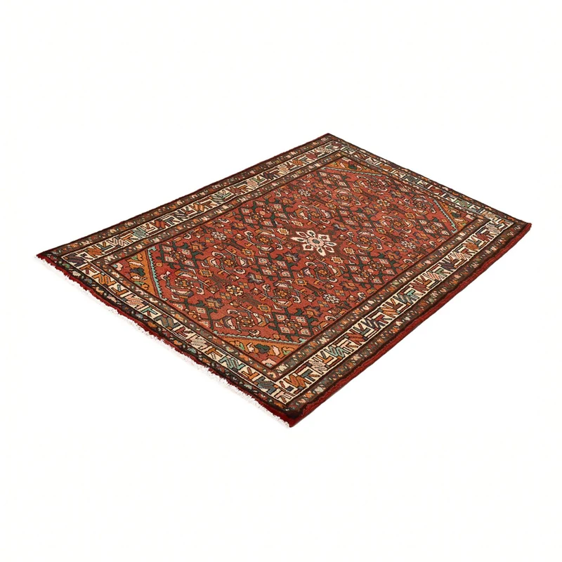 Perserteppich - Nomadic - 100 x 163 cm - dunkelrot