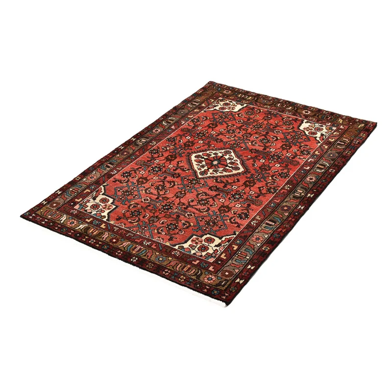 Perserteppich - Nomadic - 100 x 154 cm - hellrot