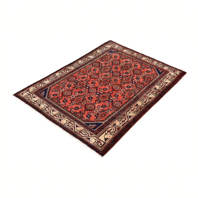 Perserteppich - Nomadic - 103 x 152 cm - hellrot