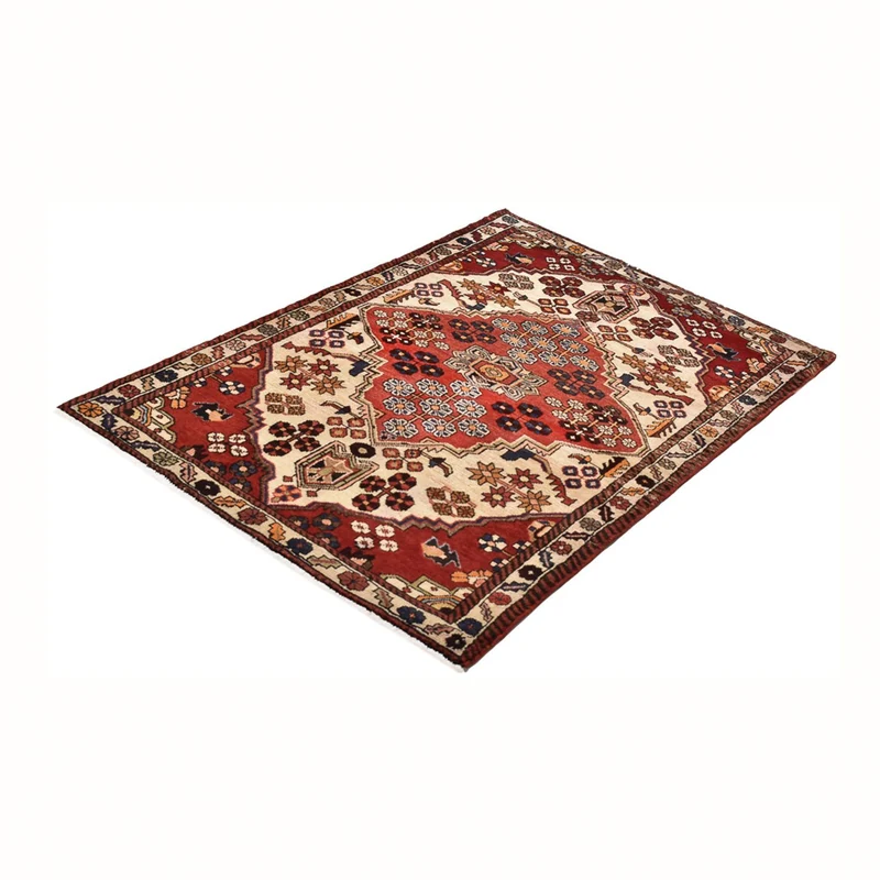 Perserteppich - Nomadic - 101 x 154 cm - rot
