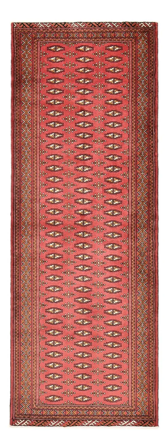 Turkaman Teppich 105x285cm - Orientteppich - rot