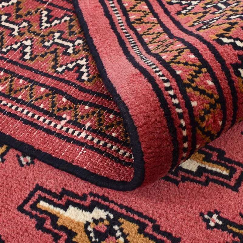 Turkaman Teppich 105x285cm - Orientteppich - rot