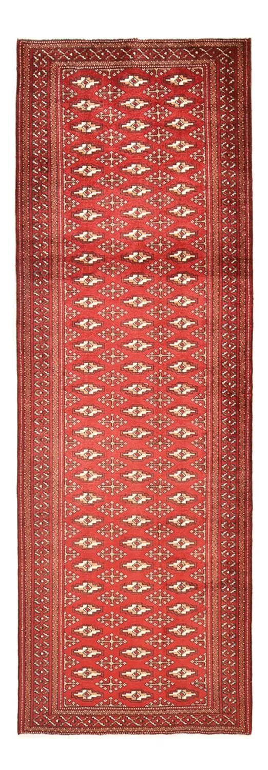Turkaman Teppich 96x274cm - Orientteppich - rot