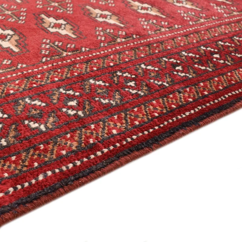 Turkaman Teppich 96x274cm - Orientteppich - rot