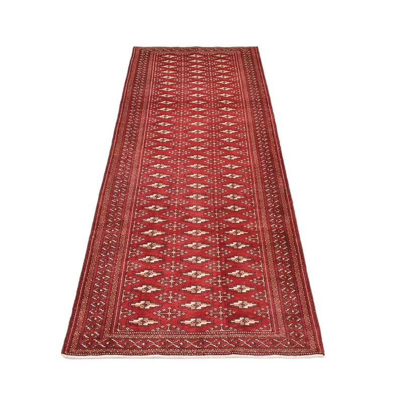 Turkaman Teppich 96x274cm - Orientteppich - rot