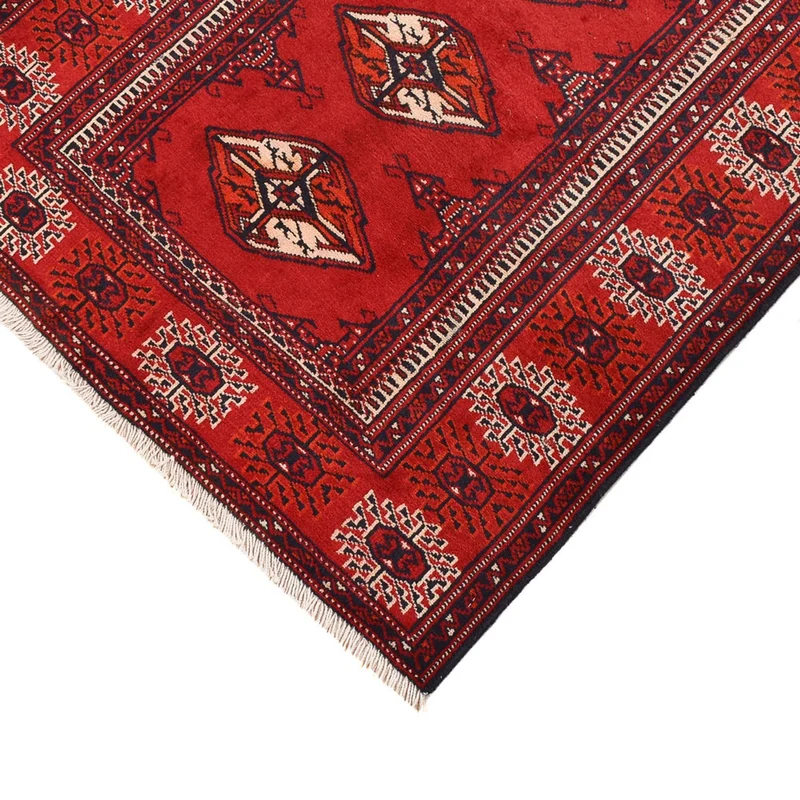Turkaman Teppich 89x353cm - Orientteppich - rot