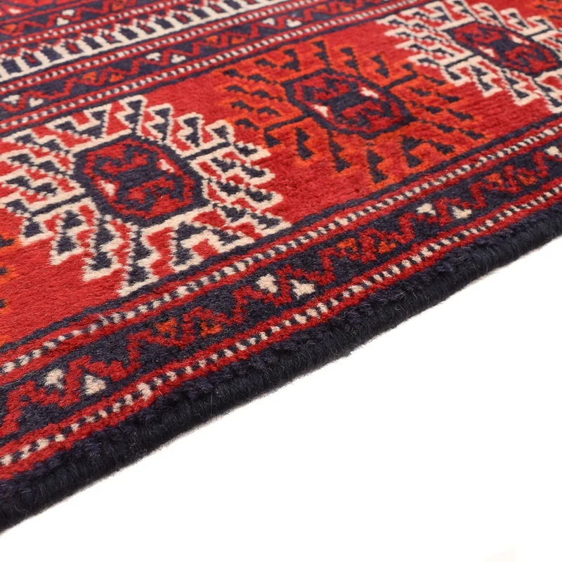 Turkaman Teppich 89x353cm - Orientteppich - rot