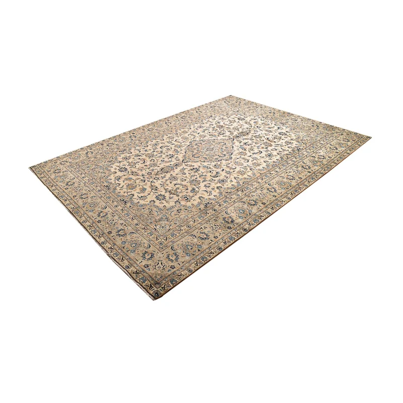 Perserteppich - Keshan - 240 x 334 cm - beige