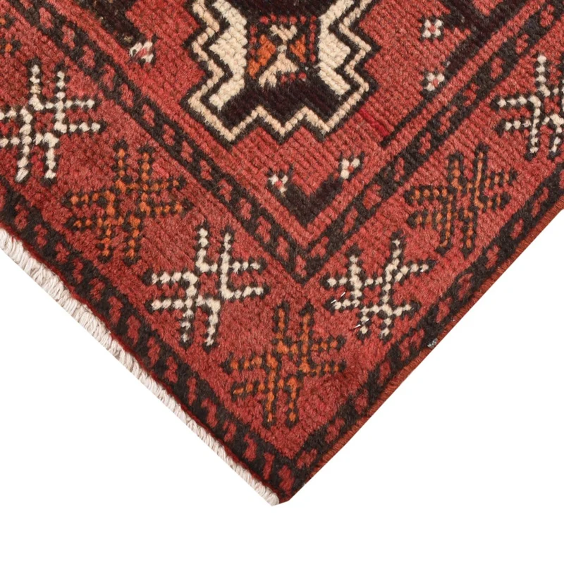 Turkaman Teppich - 58 x 100 cm - hellrot