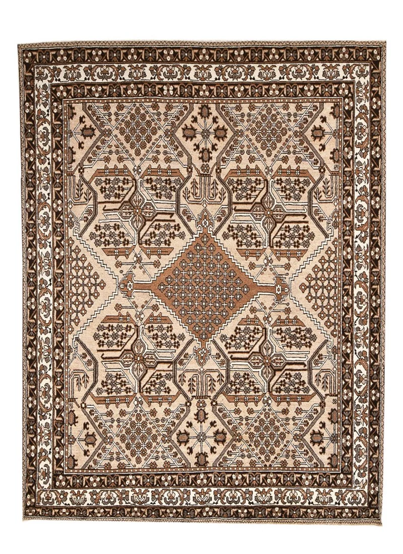 Maschad Teppich 253x336cm - Perserteppich - taupe