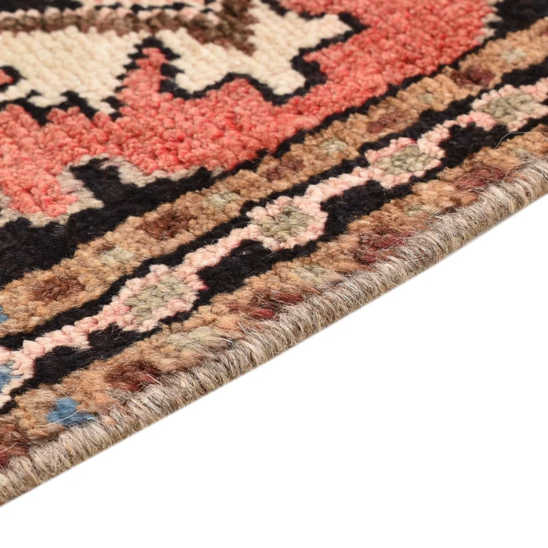 Hamadan Teppich 48x68cm - Perserteppich - rot