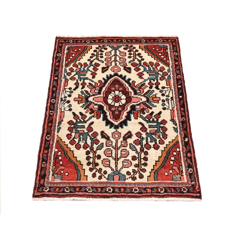 Perserteppich - Nomadic - 64 x 96 cm - mehrfarbig