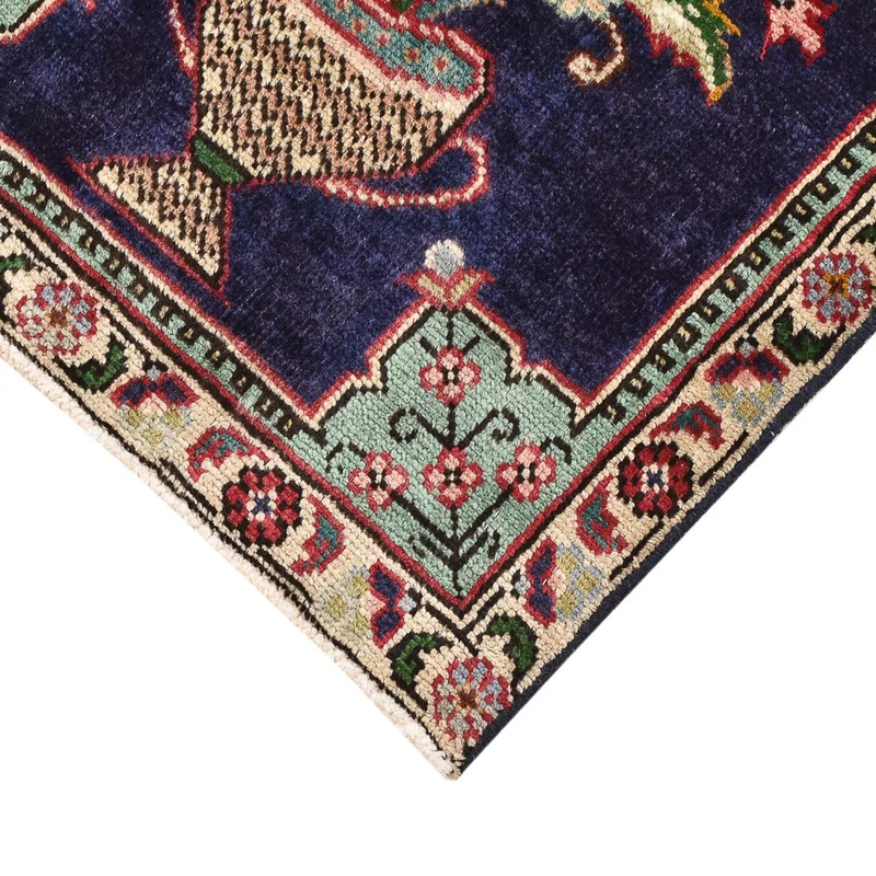 Perserteppich - Nomadic - 55 x 63 cm - mehrfarbig