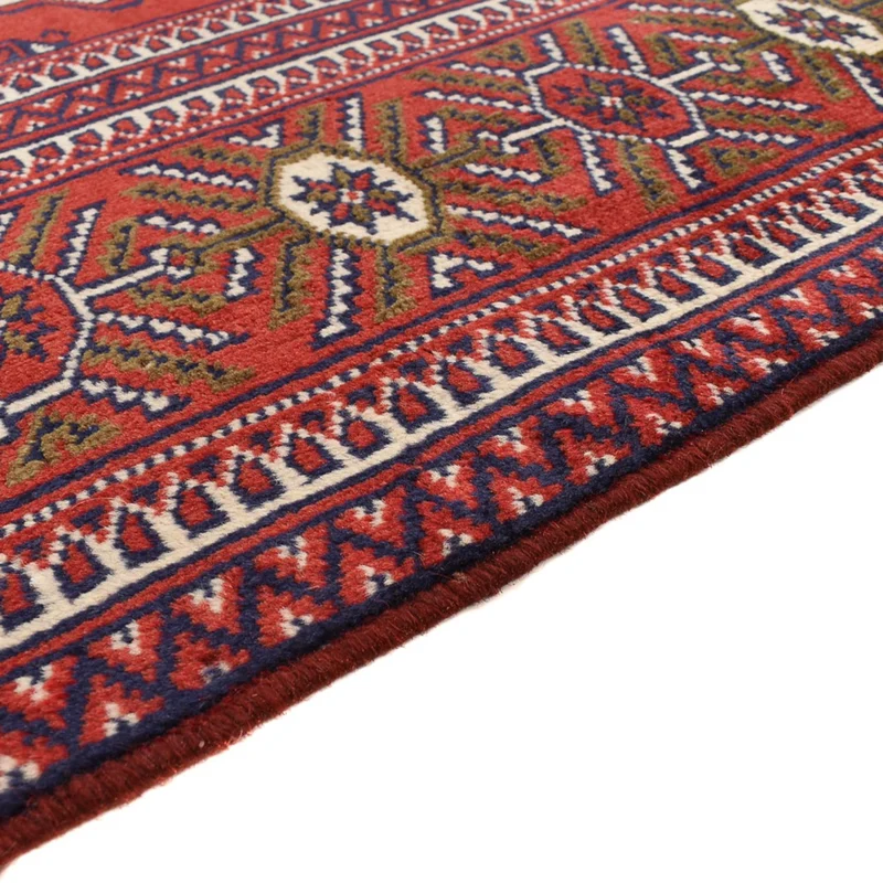 Turkaman Teppich - 185 x 273 cm - rot